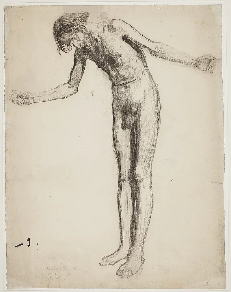 Studio alla figura di Cristo Crocifisso